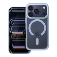 MATTE MAG COVER magnētiskais viedtālruņa apvalks, saderīgs ar MagSafe, paredzēts IPHONE 17 Pro, zils