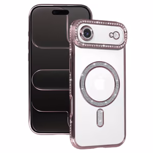 Bling MagSafe Case for iPhone 17 Air pink