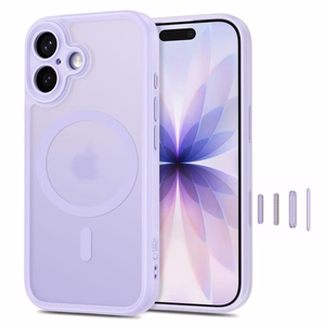 Tech-Protect MagPeak MagSafe CC  iPhone 17 vāciņš, matēti violets