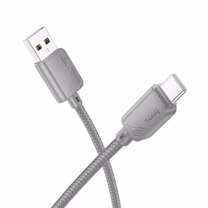 Cable USB A to USB C Hoco 3A 1m X113 gray
