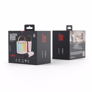 Maxlife Bluetooth karaoke skaļrunis MXKS-200 rozā