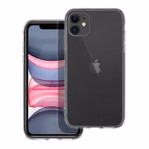 Viedtālruņa apvalks 2 mm paredzēts iPhone 11 (kameras aizsardzība) caurspīdīgs