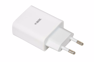 Sienas lādētājs iBOX C-36 GaN PD20W, balts