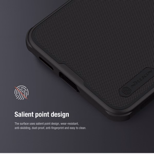 Nillkin Super Frosted Shield Pro bruņots viedtālruņa apvalks Samsung Galaxy S24+ - sarkans