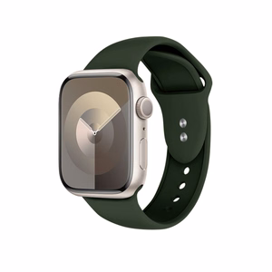 Crong Liquid  siksniņa Apple Watch 38 / 40 / 41 / 42 mm, zaļš