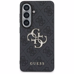 Guess 4G Big Metal Logo чехол для Samsung Galaxy S26 Plus чёрный
