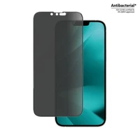PanzerGlass Ultra-Wide Fit antibakteriālais privātuma rūdītais stikls iPhone 14 Plus / 13 Pro Max viedtālrunim