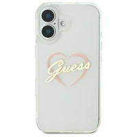 Guess IML Sirds apvalks viedtālrunim iPhone 16 Plus - caurspīdīgs