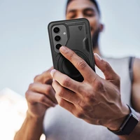 Viedtālruņa apvalks FROST ARMOR SAMSUNG A26 5G melns