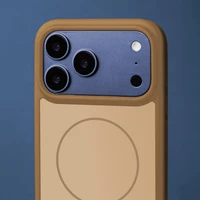 Frame Thin Mag maciņš for iPhone 12 / 12 Pro 6,1" brūns