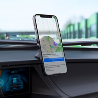 HOCO magnētiskais automašīnas turētājs centrālajai konsolei CA79 melns