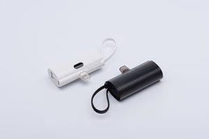 Внешний аккумулятор Forcell F-Energy Power Plug F5K3 PD 20W 5000 mAh со встроенным коннектором Lightning чёрный