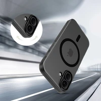 Tech-Protect MagSlim Magnētiskais viedtālruņa apvalks iPhone 17 - matēts melns