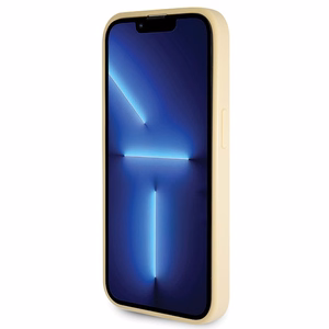 Guess GUHCP14LHG4SGD viedtālruņa apvalks iPhone 14 Pro – zeltains Spīdīgs Script Big 4G