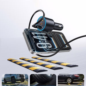 Orico HyperDrive 165W USB-A + 2x USB-C auto lādētājs - melns