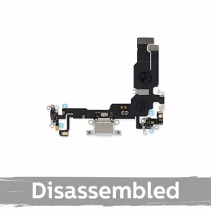 Uzlādes ports saderīgs ar iPhone 15 Plus ar Flex / Melns / (100% original / Used)