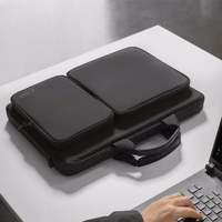 Tech-Protect Defender soma 17" portatīvajam datoram - melna