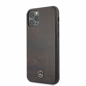 Mercedes Wood Line Rosewood apvalks iPhone 11 Pro - brūns