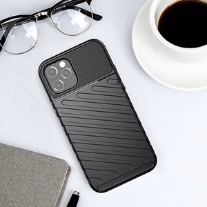 THUNDER viedtālruņa apvalks IPHONE 15 Pro melns