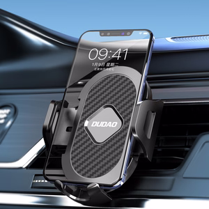 Dudao F2+ smartphone turētājs for the air vent with clamp - melns