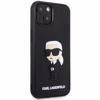 Viedtālruņa apvalks Karl Lagerfeld iPhone 14 Plus 6,7 KLHCP14M3DRKINK melns