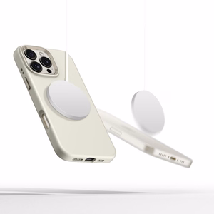 Tech-Protect Silikona PU MagSafe iPhone 16 Pro apvalks (m) - beigs