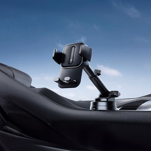 Автомобильный держатель телефона Forcell F-Grip Guardian лобовое стекло / приборная панель чёрный