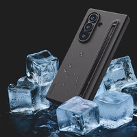 Nillkin Flex Pure Fold viedtālruņa apvalks priekš Samsung Galaxy Z Fold 7 ar S Pen Space - melns