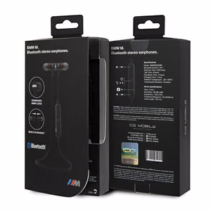 BMW CGBTE04 Bluetooth bezvadu austiņas melnas