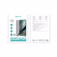 Devia Komplekts folijas pret sadursmēm privātums HD griešanas mašīnai 10gab viedtālrunim LCD