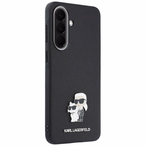 Karl Lagerfeld vāks Samsung A37 (Saffiano with K&C Metal Logo) melns