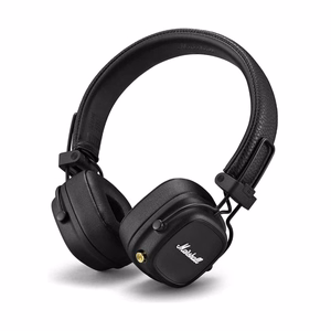Bezvadu austiņas Marshall Major IV On-Ear Bluetooth melnas