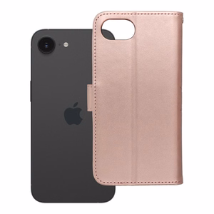 MEZZO Book apvalks viedtālrunim IPHONE 16e (SE 4 2025) - mandala rozā zelta