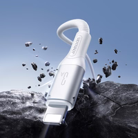 Joyroom S-A28 Flash sērijas 3A USB-A - Lightning kabelis 2m - balts