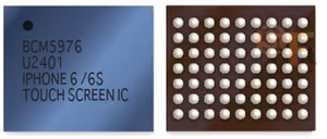 Mikroshēma IC 5G/5S/5C/6/6 Plus/SE/iPad Air/iPad Air 2 skāriens U12/U2401/U6600/U6650/U4100/U4150/U4301 (BCM5976) balts
