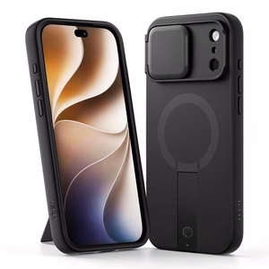 Tech-Protect Kevlar Aura MagSafe maciņš, paredzēts iPhone 18 Pro Max / 17 Pro Max, melns