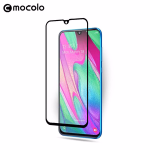 Mocolo 3D 9H Full Glue rūdīta stikla ekrāna aizsargs Samsung Galaxy A40, ar melnu rāmi