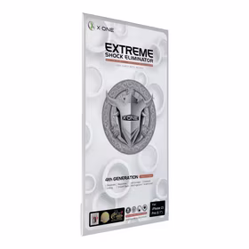 X-ONE Extreme Shock Eliminator 4th gen. (Matēta sērija) - iPhone 15 Pro