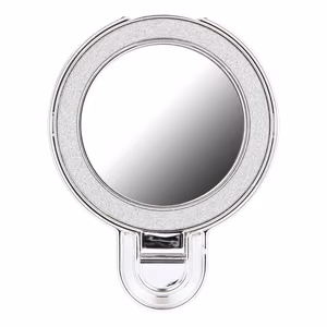 Viedtālruņa statīvs Circle MIRROR - uzlīmējams - sudrabains