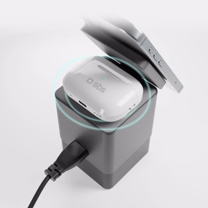 SBS Power Dock 6-in-1 with MagSafe, Stand, and USB-C Cables 65W – Black