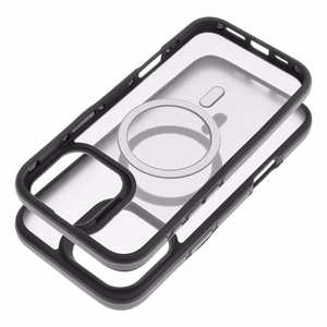 Viedtālruņa apvalks NEO IPHONE 16 Pro Max, savietojams ar MagSafe, melns