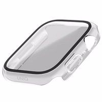 Uniq apvalks Nautic Apple Watch Series 7/8/9 45mm caurspīdīgs/balodis caurspīdīgs
