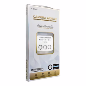 X-ONE Sapphire Camera Armor - for Samsung Galaxy S25 - silver