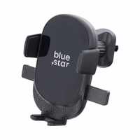BLUE STAR automašīnas turētājs gaisa ventilācijai AUTO LOCK X1, melns