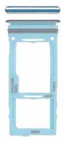 SIM card holder Samsung A525/A526/A528/A725/A726 A52 4G/A52 5G/A52S 5G/A72 4G/A72 5G zils original (service pack)