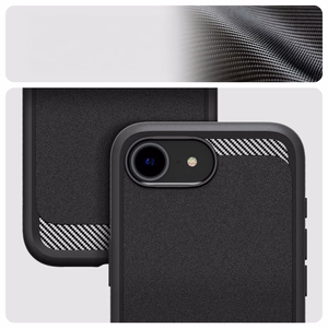 Spigen Core Armor Magnētiskais MagSafe viedtālruņa apvalks iPhone 16e - melns