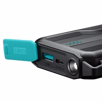 Portatīvais lādētājs Joyroom "JR-L016" Melns 10000mAh (PD / QC3.0) + integrated 3in1 kabelis