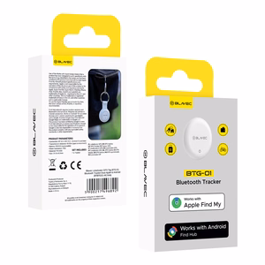 Balts Blavec BTG-01 Bluetooth priekšmetu izsekotājs Apple un Android ierīcēm (BTBTG01-W)