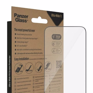 PanzerGlass Ultra-Wide Fit antibakteriālais rūdītais stikls iPhone 14 Pro Max viedtālrunim