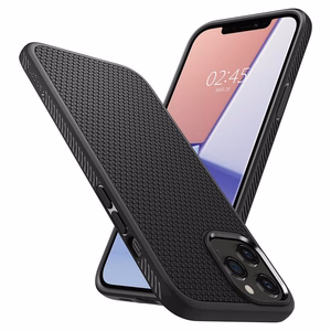SPIGEN чехол Liquid Air для IPHONE 12 / 12 PRO матовый чёрный